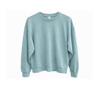 Mazine - Genderless Natural Dye Sweatshirt - Pullover, Gr. XS, türkis/weiß (NaturalDyeTurquoise)