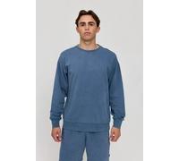 Mazine Genderless Sweatshirt Natural Dye - aus Bio-Baumwolle Blau XS