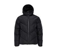 MAZINE Herren-Steppjacke 'Duns Puffer' mit Kapuze, black, Gr. XL