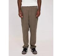 Mazine Hose - Regular Linen - aus Leinen Olive Brown (Braun) S