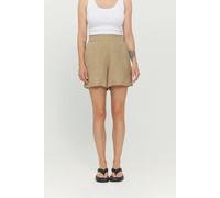 Mazine Kurze Hose - Pinki Shorts - aus Leinen Braun (sandy olive) L