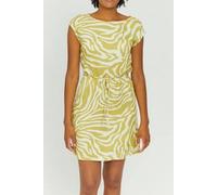 Mazine Kurzes Kleid - Ruth Printed Dress - aus EcoVero Grün (celery green/printed) S