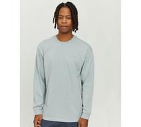 Mazine Langarmshirt Marek - aus Bio-Baumwolle Ice Blue (Blau) S