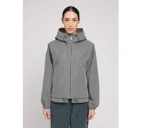 Mazine leichte Jacke aus recykeltem Plastik graugrün (light bottle) XS