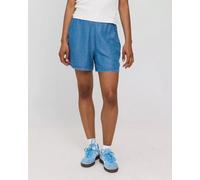 Mazine Leichte Shorts in Denim Look - aus Lyocell blue S