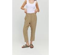 Mazine Leinen Hose - Ruthilda Pants - aus Leinen Braun (sandy olive) L