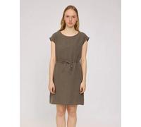 Mazine Mini-Kleid aus 100% Leinen Olive Brown (Braun) S