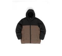 Mazine - Puffer Jacket - Winterjacke, Gr. S, schwarz/braun (Black/OliveBrown)