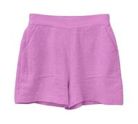Mazine Damen Linen Shorts (Größe L, lila)