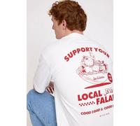 Mazine T-Shirt aus Bio-Baumwolle - Falafel Backprint M