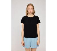 Mazine T-Shirt - Crew Neck - aus EcoVero Black (Schwarz) XS