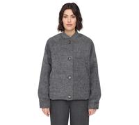 Mazine Vegan Wool Bomber - Bomberjacke anthracite mel. XS