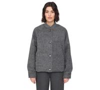 mazine Vegan Wool Bomber - Bomberjacke, Größe:L, Farbe:anthracite mel.
