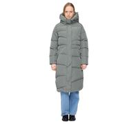 Mazine - Women's Waves Quilt Puffer Coat - Mantel, Gr. L, grau/oliv (LightBottle)