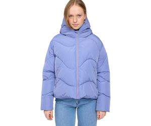 Mazine Waves Quilt Short Puffer Jacket - Steppjacke lavender blue XL