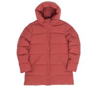 Mazine - Women's Basic Mid Length Puffer Jacket - Parka, Gr. L, rot (Marsala)