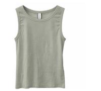 Mazine - Women's Basic Tanktop - Top, Gr. S, grau (Eucalyptus)