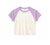 Mazine - Women's Contrast Sleeves T-Shirt - T-Shirt, Gr. XL, weiß (Orchid/Offwhite)