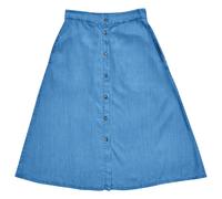 Mazine - Women's Denim Midi Skirt - Rock, Gr. L, blau (DarkBlueWash)