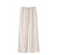 Mazine - Women's Drawstring Linen Pants - Freizeithose, Gr. XL, beige (Moon)