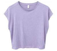 Mazine - Women's Ecovero Viscose Cropped T-Shirt - T-Shirt, Gr. L, lila (FadedLavender)