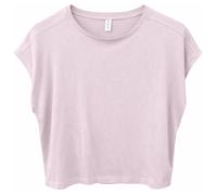 Mazine - Women's Ecovero Viscose Cropped T-Shirt - T-Shirt, Gr. M, rosa (PastelLilac)
