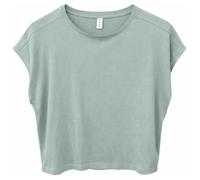 Mazine - Women's Ecovero Viscose Cropped T-Shirt - T-Shirt, Gr. XL, grau (PaleAqua)