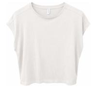Mazine - Women's Ecovero Viscose Cropped T-Shirt - T-Shirt, Gr. XXL, weiß (Offwhite)