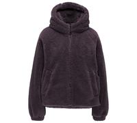 Mazine - Women's Faux-Fur Hooded Jacket - Freizeitjacke, Gr. L, grau (Eggplant)
