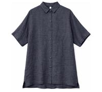Mazine - Women's Linen Shirt Dress - Kleid, Gr. L, blau (InkBlue)