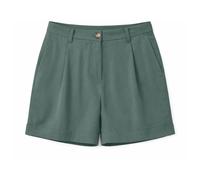 Mazine - Women's Pleated Viscose Shorts - Shorts, Gr. S, oliv (Bottle)