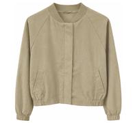 Mazine - Women's Short Cotton Bomber - Freizeitjacke, Gr. L, beige (SeaGreen)