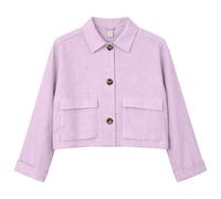 Mazine - Women's Short Linen Jacket - Freizeitjacke, Gr. S, rosa (BrightLavender)