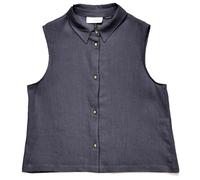 Mazine - Women's Sleeveless Linen Blouse - Bluse, Gr. XL, blau (InkBlue)