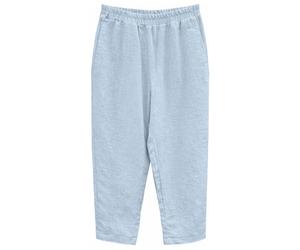 Mazine - Women's Straight Leg Linen Pants - Freizeithose, Gr. M, grau (PastelBlue)