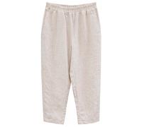Mazine - Women's Straight Leg Linen Pants - Freizeithose, Gr. S, grau (Moon)