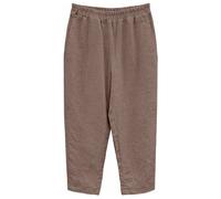 Mazine - Women's Straight Leg Linen Pants - Freizeithose, Gr. XL, braun (GreyBrown)