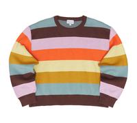 Mazine - Women's Striped Jacquard Knit Jumper - Pullover, Gr. S, bunt (Multicolor)