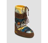 Mb X Gir Icon Postcard Schneestiefel 80d1403090-m062 Braun;Print 40;41;39