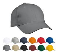 MB091 myrtle beach Kappe 6 Panel schwere Baumwolle