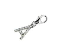 MBC - Einhänger Buchstabe A Silber 925 rhodiniert mit Zirkonia