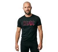 Merchcode T-Shirt ACDC Distressed Logo MP5011726 Herren Schwarz Größe M