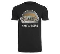 Mc Clothes Baby Yoda Mandalorian Logo Kurzarm-t-shirt
