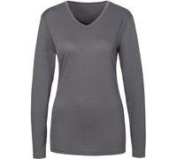 McKINLEY Damen Shirt Da.-Langarmshirt Creston LS W (4101815) 42 GRAU MELANGE