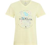 McKINLEY Damen Shirt Da.-T-Shirt Nata II W (430776) 38 MELANGE/YELLOW LIGHT