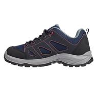 Wanderstiefel MCKINLEY "DA.-WANDER-SCHUH DISCOVER IV AQX W", Gr. 42, anthrazit, blau aqua, Synthetik, Sportlich, Schuhe, schützt vor Nässe (31851542-42) anthrazit, blau aqua