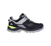 Wanderschuh MCKINLEY "Kona VI AQX J", Kinder, Gr. 39, schwarz (schwarz night, charcoal), Synthetik, Schuhe Wanderschuh, wasserdicht (61882822-39) schwarz night, charcoal