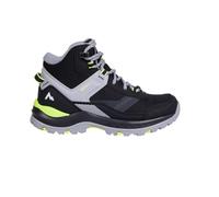 Wanderschuh MCKINLEY "Kona VI MID AQX J", Kinder, Gr. 37, schwarz (schwarz night, charcoal), Synthetik, Schuhe Wanderschuh, wasserdicht (44703957-37) schwarz night, charcoal