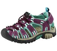Mc Kinley Kinder Trekking-Sandale Vapor II Jr., Unisex-Kinder Slingback Sandalen, Mehrfarbig (Purple L./Turq/White), 38 EU (5 UK)