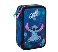 MC NEILL - Mc Neill Stitch Design Nr. 268 Etui gefüllt, Jumper mit 2 Reißverschlüssen blau Blau